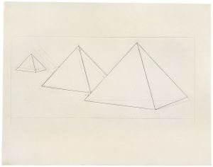 Artwork: Pyramids (Study), 1968 (RLCR 1584)