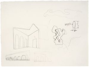 Artwork: Scholar's Rock and Sculptures (Studies), 1996 (RLCR 4577)