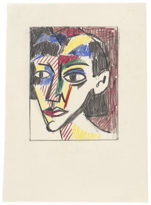 Artwork: Portrait of a Woman (Study), 1979 (RLCR 2843)