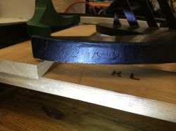 Double Glass, 1979 (fabricated 1979–80, posthumous 0/3 fabricated 2021) RLCR 2867.1/3.  Inscription