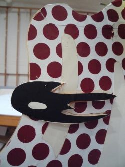 Brushstroke Head II (Model), c. 1986 (RLCR 3509). Detail