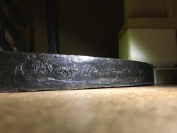 Lamp II, 1977 (fabricated 1977, posthumous 0/3 fabricated 2021) RLCR 2618.1/3.  Inscription