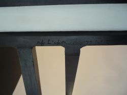 Lamp on Table, 1977 (fabricated 1977, posthumous 0/3 fabricated 2021) RLCR 2623.1/3.  Inscription