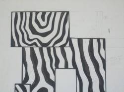 The Conversation (Study), c. 1983 (RLCR 3258). Detail