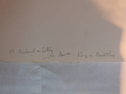 Cape Cod Still Life II (Study), 1973 (RLCR 2156). Inscription on packaging