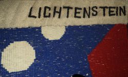 Modern Tapestry, 1967 (manufactured 1968–1973) RLCR 1509.PC.  Stitched artist's name