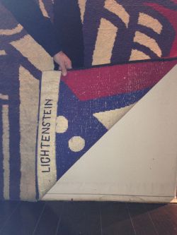 Modern Tapestry, 1967 (manufactured 1968–1973) RLCR 1509.SE3/6.  Stitched artist's name