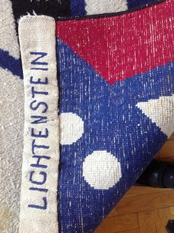 Modern Tapestry, 1967 (manufactured 1968–1973) RLCR 1509.SE5/6.  Signature