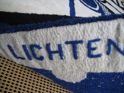 Modern Tapestry, 1967 (manufactured 1968–1973) RLCR 1509.unkn11.  Stitched artist's name (detail)