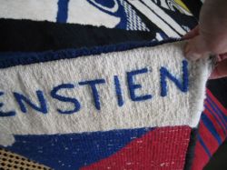 Modern Tapestry, 1967 (manufactured 1968–1973) RLCR 1509.unkn11.  Stitched artist's name (detail)