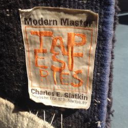 Modern Tapestry, 1967 (manufactured 1968–1973) RLCR 1509.SE4/6.  Publisher's label