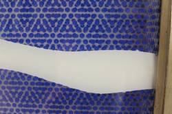 Desert Landscape II, 1964 (RLCR 851). Detail of dots applied to inward-facing side of plexiglas