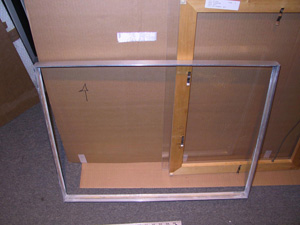 Sunset, 1965 (RLCR 1168). Welded aluminum frame