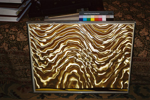 Landscape, 1964 (RLCR 889). Artwork in welded aluminum frame