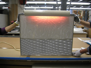 Electric Seascape #1, 1966 (RLCR 1224). One shade of color sequence shown