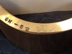 Modern Sculpture with Three Discs, c. 1967 (fabricated 1967–69) RLCR 1505.1/3.  Inscription