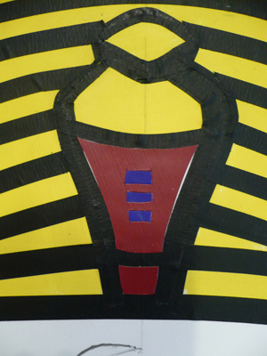 Headdress Design (Study), 1990 (RLCR 3889). Detail