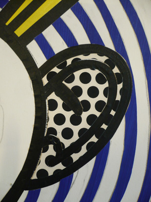 Headdress Design (Study), 1990 (RLCR 3889). Detail