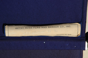 Night Seascape Banner, 1966 (fabricated and published 1966) RLCR 1265.7/20.  Example of signed publisher's label
