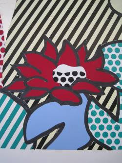 Water Lilies with Japanese Bridge (Study), 1992 (RLCR 4166). Detail