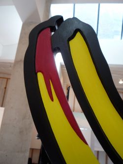 Brushstrokes in Flight (Prototype), 1983 (RLCR 3112). Detail