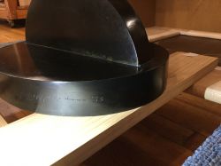 Brushstrokes in Flight, 1983 (fabricated 1983, posthumous 0/6 fabricated 2021) RLCR 3167.3/6.  Inscription