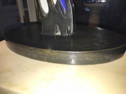 Brushstroke, 1981 (fabricated 1981, posthumous 0/6 fabricated 2021) RLCR 3014.2/6.  Inscription