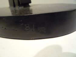 Brushstroke, 1981 (fabricated 1981, posthumous 0/6 fabricated 2021) RLCR 3014.4/6.  Inscription