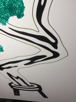 Bonsai Tree (Study), 1992 (RLCR 4103). Detail