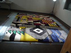 Amerind Landscape Tapestry, 1979 (manufactured c. 1979–85) RLCR 2869.unkn04.version4