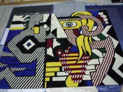 Amerind Landscape Tapestry, 1979 (manufactured c. 1979–85) RLCR 2869.14/20.version7b