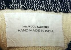 Amerind Landscape Tapestry, 1979 (manufactured c. 1979–85) RLCR 2869.unkn10.version7e.  Manufacturer's label