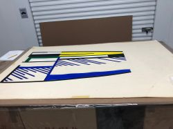 Glass IV (Study), c. 1977 (RLCR 2585.1). Detail