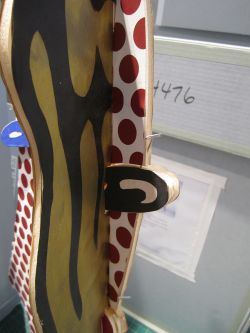 Brushstroke Head I (Model), c. 1986 (RLCR 3507). Detail