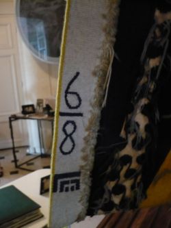 Still Life Tapestry, 1973 (manufactured 1973–75) RLCR 2245.6/8.  Verso detail