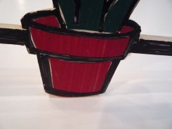 Chair, Table and Flower Pot (Maquette), c. 1992–93 (RLCR 4180). Detail