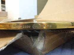 Modern Sculpture with Velvet Rope, 1968 (fabricated 1968–69) RLCR 1629.1/3 (LC 502).  Inscription