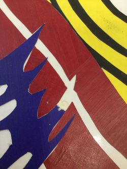 Apple (Poster) (Study), 1981 (RLCR 3006). Detail