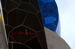 Barcelona Head, c. 1988 (fabricated 1992) (RLCR 3769). Detail