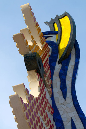 Barcelona Head, c. 1988 (fabricated 1992) (RLCR 3769). Detail