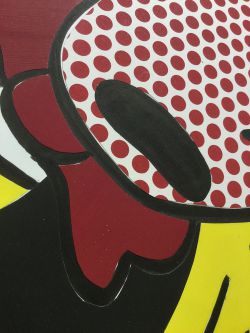 Two Paintings: Dagwood (Study), 1983 (RLCR 3275). Detail