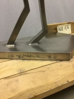 Ritual Mask, 1992 (fabricated 1992) RLCR 4152.5/6.  Inscription