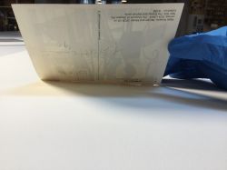 Reflections on "Painter and Model" (Study), 1990 (RLCR 3926). Verso