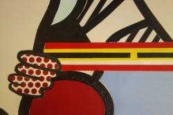 Tintin Reading (Study), 1992 (RLCR 4159). Detail