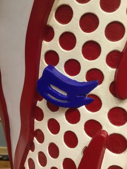 Brushstroke Nude (Maquette), 1993 (RLCR 4186). Detail