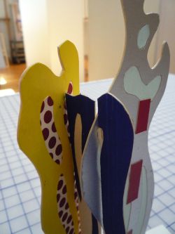 Tokyo Brushstroke I (Maquette), c. 1993 (RLCR 4242). Detail