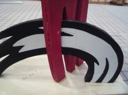 Tokyo Brushstroke II (Maquette), c. 1993 (RLCR 4247). Detail