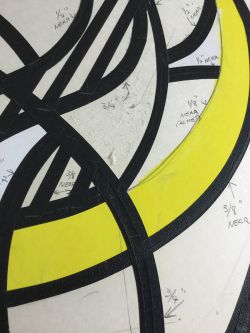 Cup and Saucer I (Study), c. 1976 (RLCR 2433). Detail