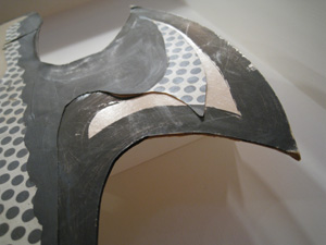 Knight's Armor for Hrušalk Opera, 1964 (RLCR 885). Detail of poleax