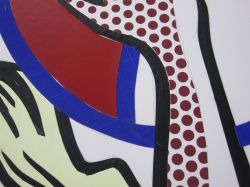 Nude with Beach Ball (Study), 1994 (RLCR 4291). Detail